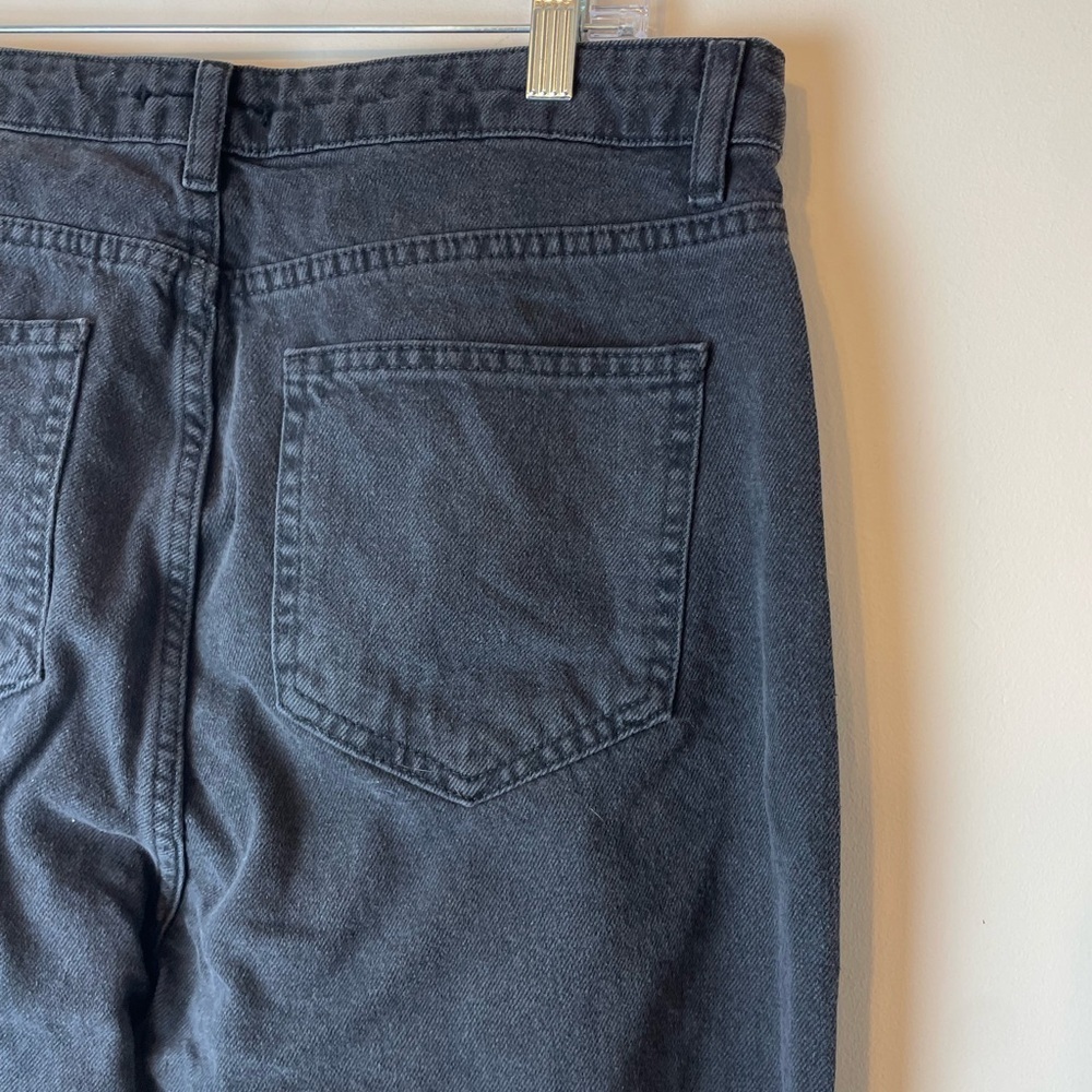 TRENDYOL Women’s Gray Black Mom Jean Denim Size 12 - Picture 7 of 10